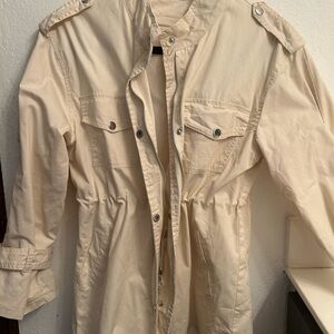 Beige Utility Jacket